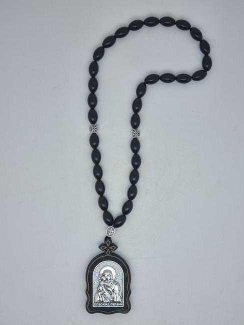 Подвес-четки с крестом автомобильные №8