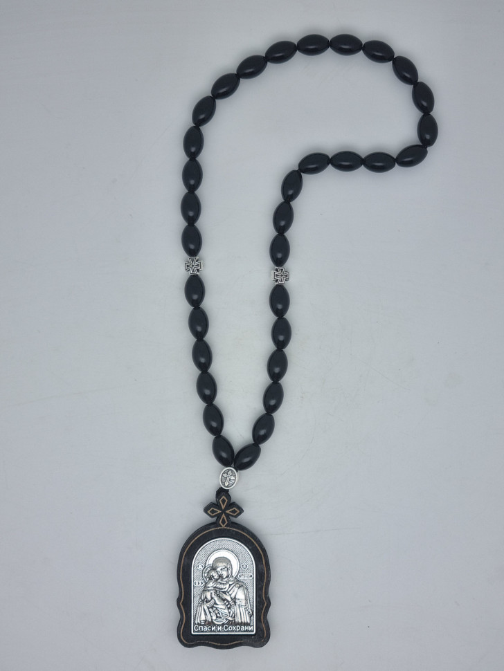 Подвес-четки с крестом автомобильные №8