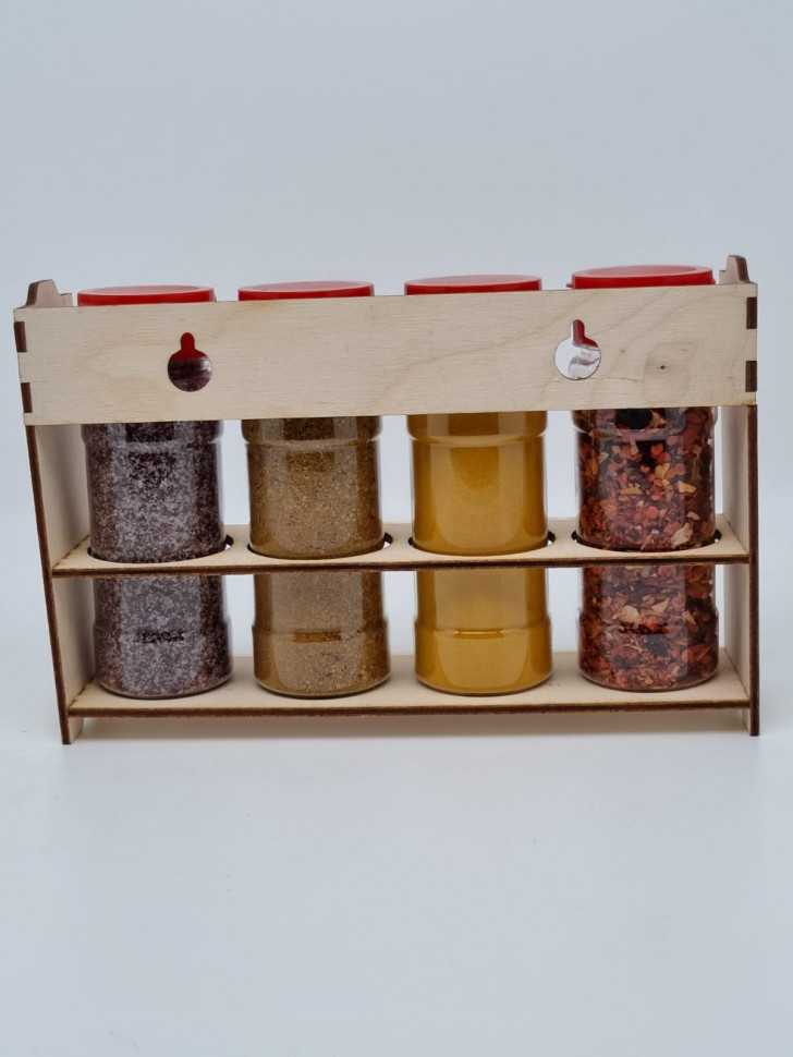 Ассорти специй из Сочи на подставке 4 банки 400гр