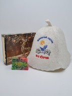 Набор для бани "Сестре" с новым годом