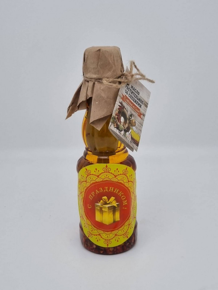Масло подсолнечное со специями 250мл лучший подарок