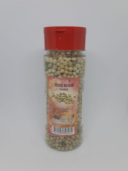 Перец белый горошек в баночке 100гр