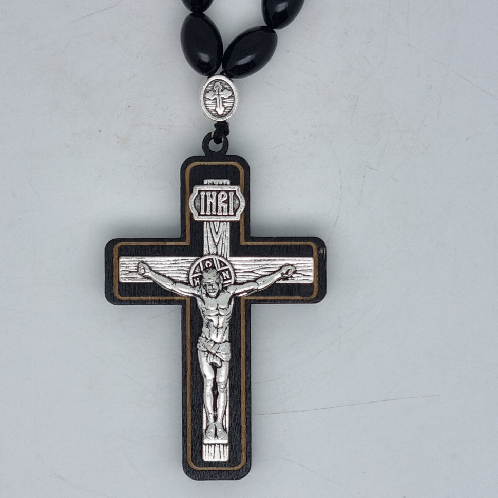 Подвес-четки с крестом автомобильные №1