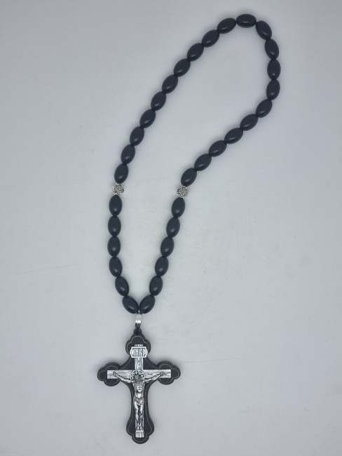 Подвес-четки с крестом автомобильные №7