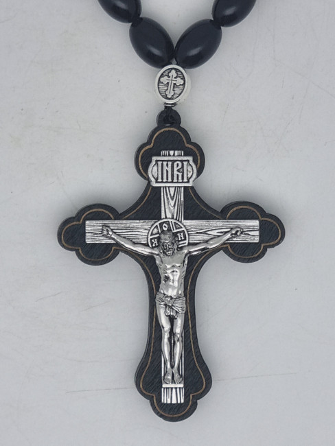 Подвес-четки с крестом автомобильные №7