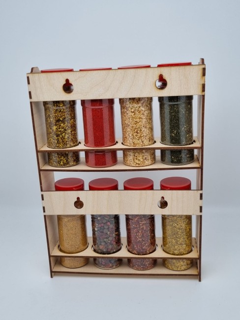 Ассорти специй из Сочи на подставке 8 банок 800гр