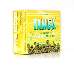 Грязевое арома мыло Тамба "Сосна-эвкалипт" 80гр