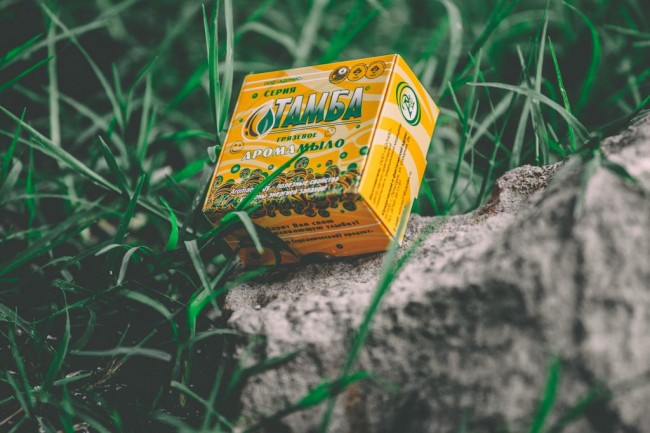 Грязевое арома мыло Тамба "Сосна-эвкалипт" 80гр