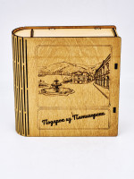 Набор в книжке чай перевальный 40гр+чай высокогорный 40гр и бальзам Краснополянские травы Пятигорск