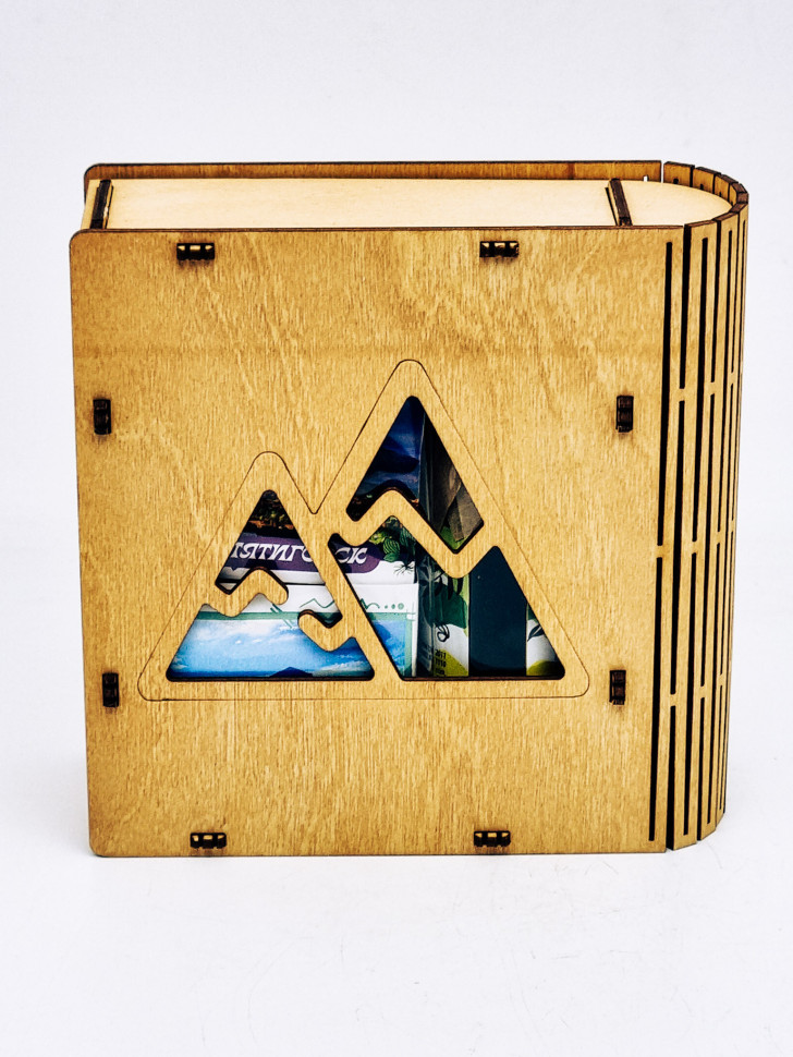 Набор в книжке чай перевальный 40гр+чай высокогорный 40гр и бальзам Краснополянские травы Пятигорск