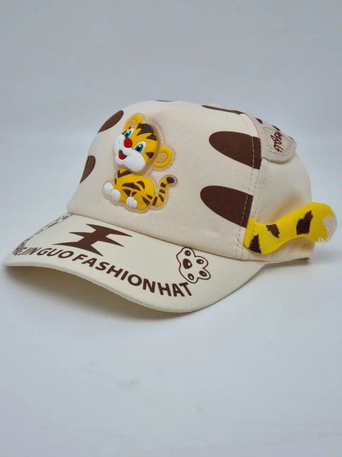Головной убор детский 250 тигруля бежевая