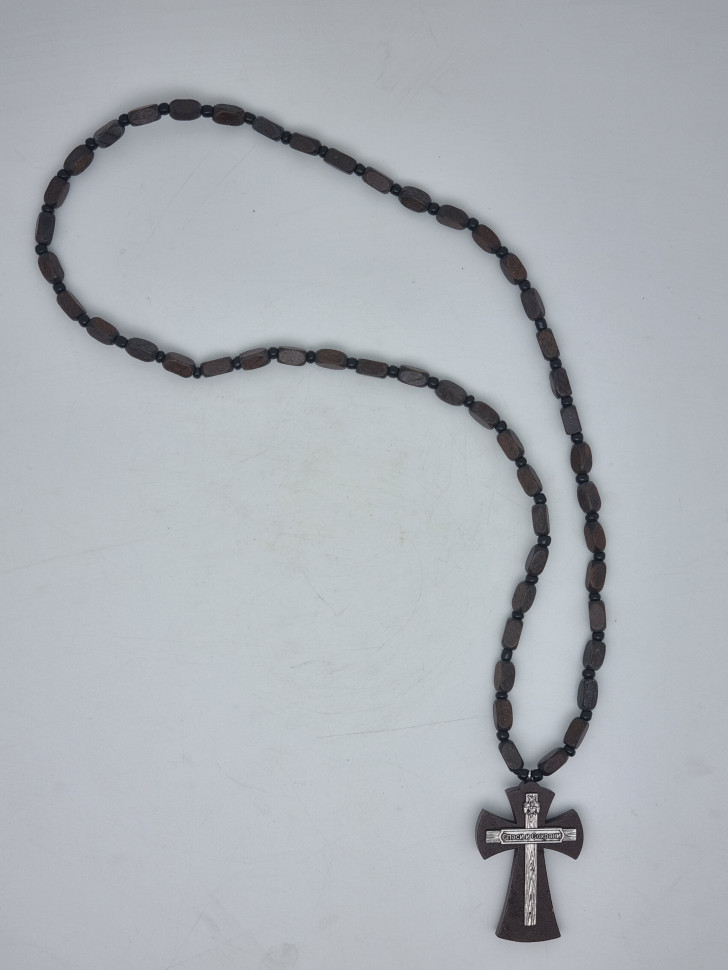 Подвес-четки с крестом автомобильные №10