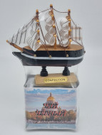 Чай черный ручной сбор 35гр с парусником дерево Санкт-Петербург Чай черный ручной сбор 35гр с парусником дерево Санкт-Петербург