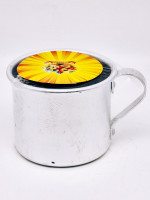 Подарочный набор с 23 февраля кружка с черным чаем из алюминия Герб России