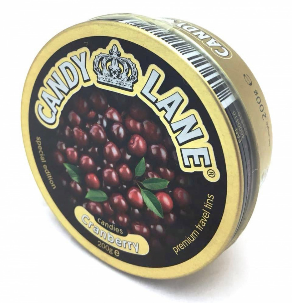 Фруктовые леденцы Клюква Candy Lane 200гр