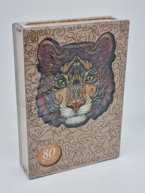 Пазлы №9 "Тигр цветной" Пазлы №9 "Тигр цветной"