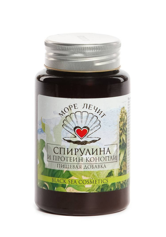 Пищевая добавка «Хлорелла + протеин конопли» 130мл пластик
