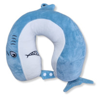 Акула игрушка-дорожная подушка 34*26