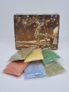 Соль для ванн ассорти 6 видов 600гр с новым годом