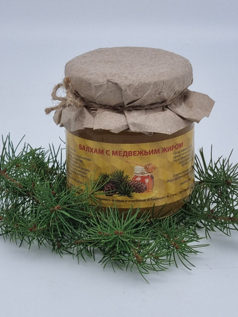 Балхам с медвежьим жиром 140гр