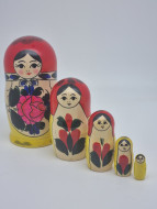 Матрешка "Семеновская кл" 14см