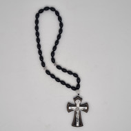 Подвес-четки с крестом автомобильные №3