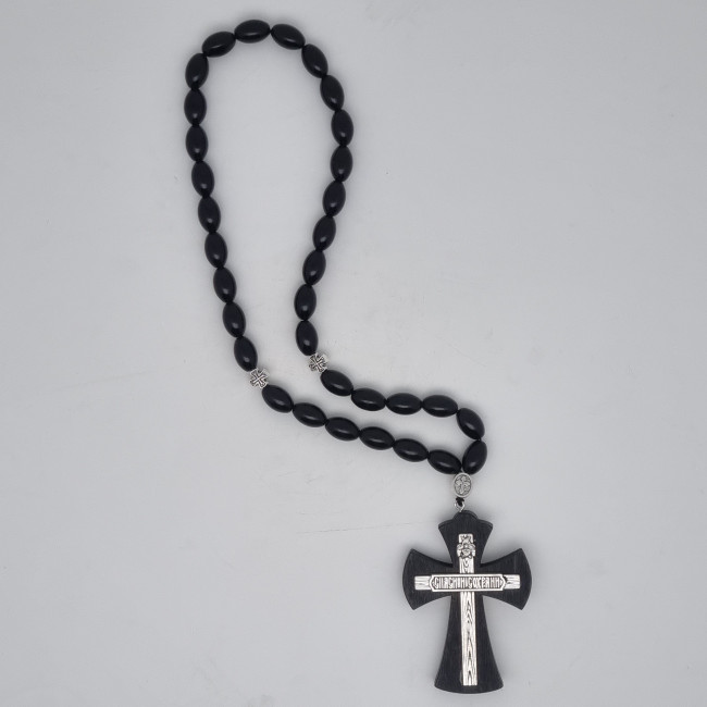 Подвес-четки с крестом автомобильные №3