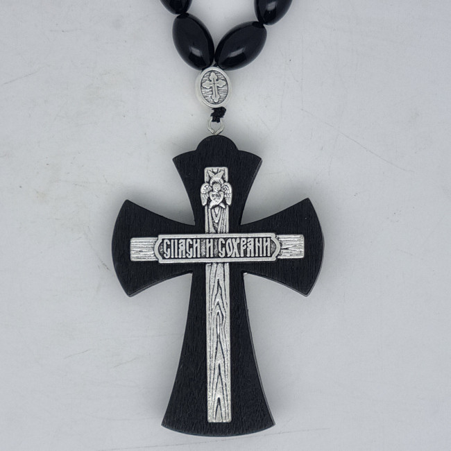 Подвес-четки с крестом автомобильные №3