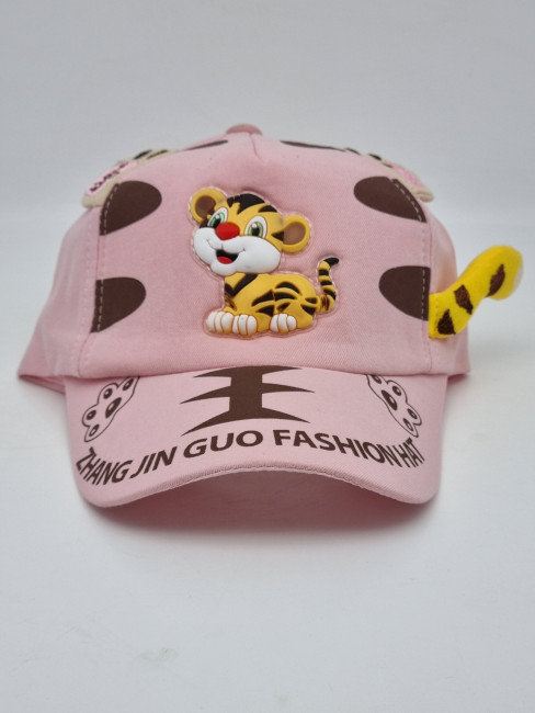 Головной убор детский 250 тигруля розовая Головной убор детский 250 тигруля розовая