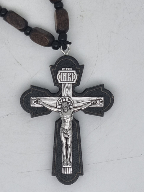 Подвес-четки с крестом автомобильные №9