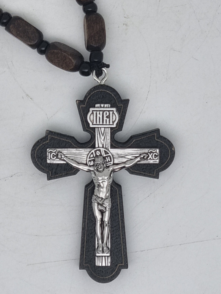 Подвес-четки с крестом автомобильные №9