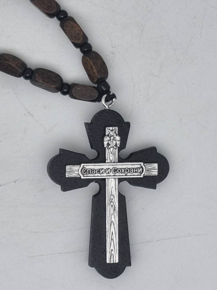 Подвес-четки с крестом автомобильные №9