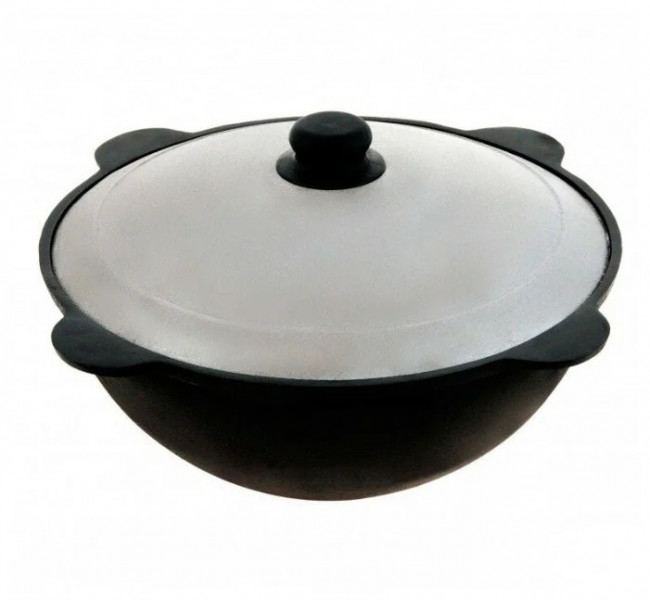 Казан чугунный 4,5 литра 30см Казан чугунный 4,5 литра 30см