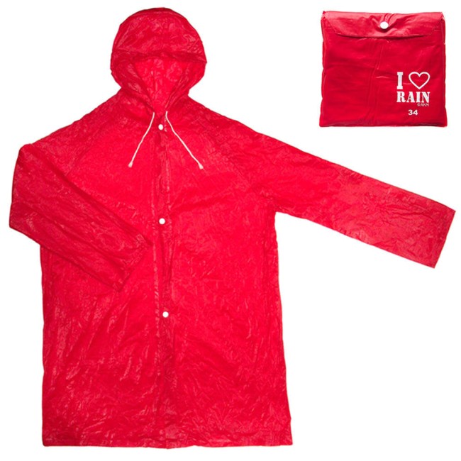 Дождевик - плащ взрослый