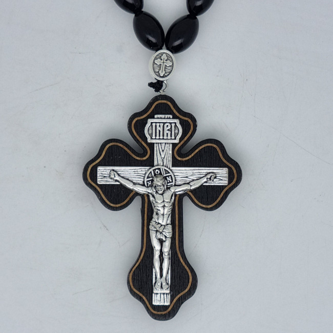 Подвес-четки с крестом автомобильные №4