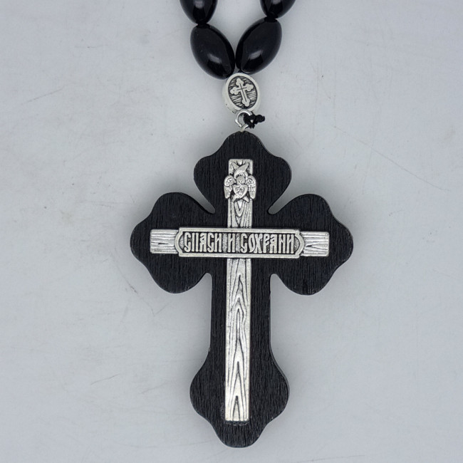 Подвес-четки с крестом автомобильные №4