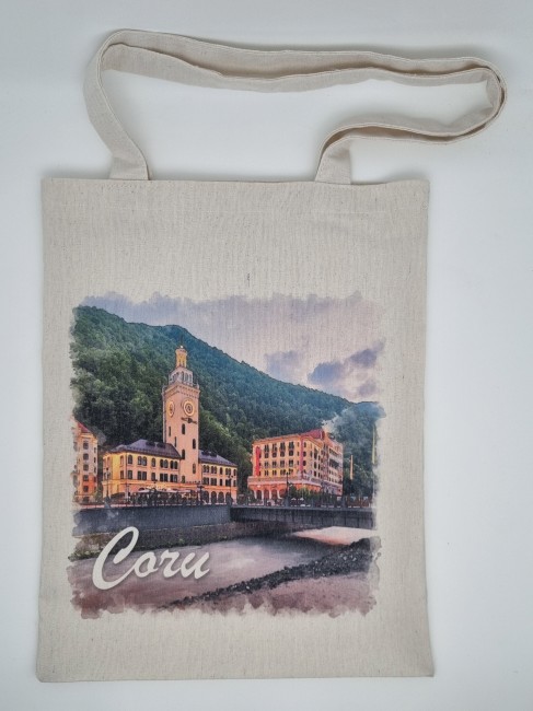 Сумка шоппер виды Сочи Красная поляна 1