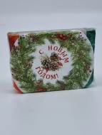 Мыло Золотая Мацеста "Зеленая глина с эфирным маслом мяты" 100гр с новым годом Мыло Золотая Мацеста "Зеленая глина с эфирным маслом мяты" 100гр с новым годом