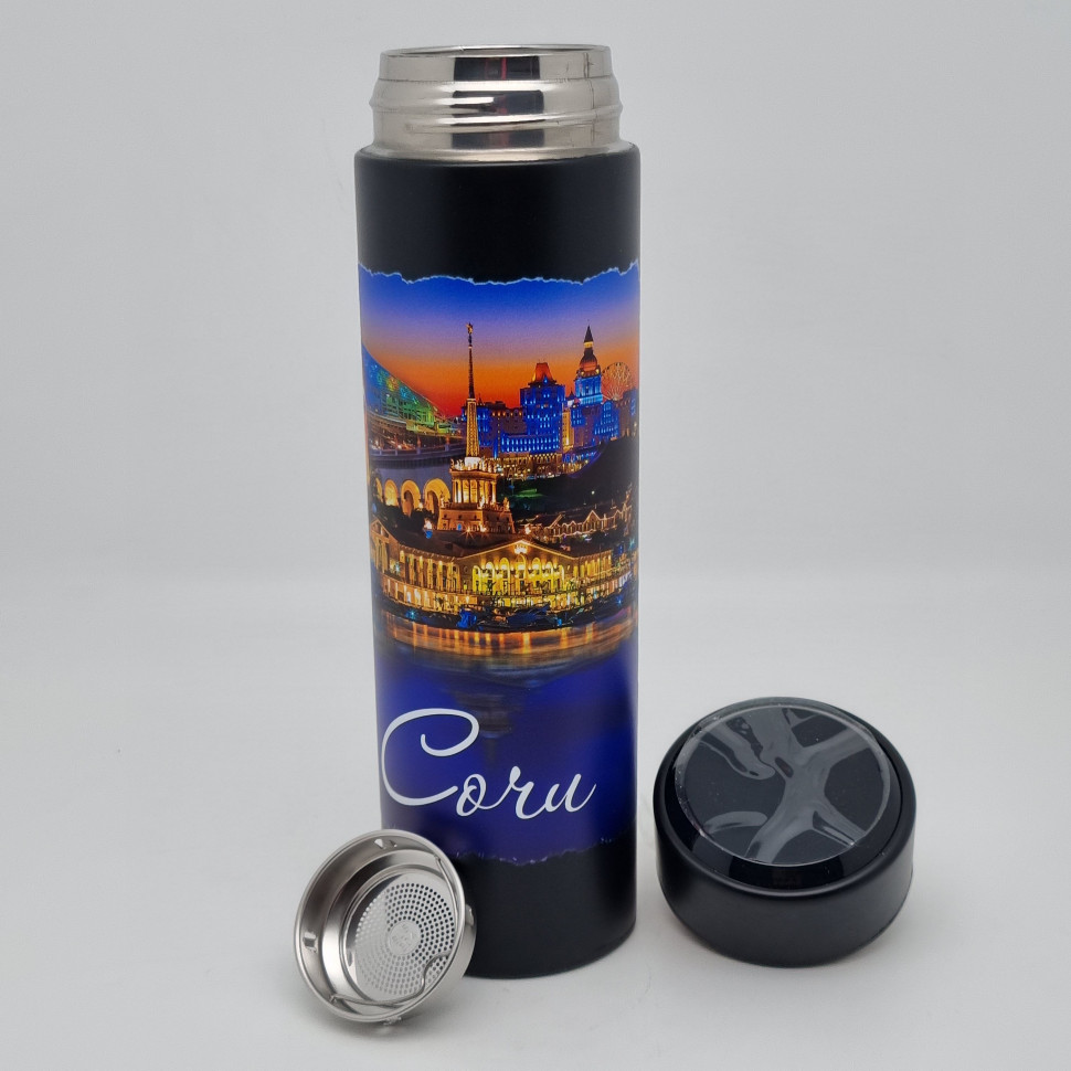 Термос с датчиком температуры Сочи №7