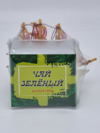 Чай зеленый ручной сбор 35гр с сувениром парусник магнит Санкт-Петербург Чай зеленый ручной сбор 35гр с сувениром парусник магнит Санкт-Петербург