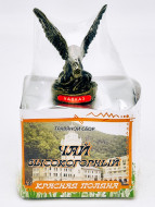 Краснополянский чай "Высокогорный" 40гр Красная поляна с сувениром орел средний Краснополянский чай "Высокогорный" 40гр Красная поляна с сувениром орел средний