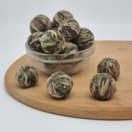 Связанный чай с цветами Бай Хуа Сян Цзы с персиком и апельсином 1кг