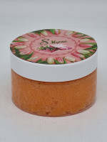 Скраб соляной натуральный Золотая Мацеста "Клубника" 300гр с 8 марта