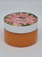 Скраб соляной натуральный Золотая Мацеста "Клубника" 300гр с 8 марта