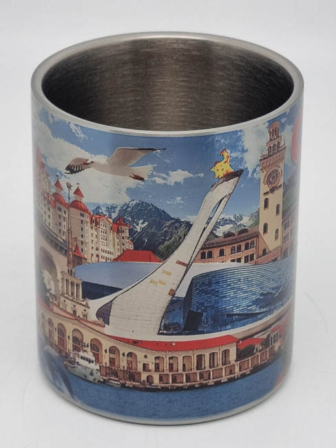 Кружка из нержавеющей стали "Ротонда"