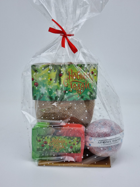 Набор 394 косметика для нежного ухода с новым годом