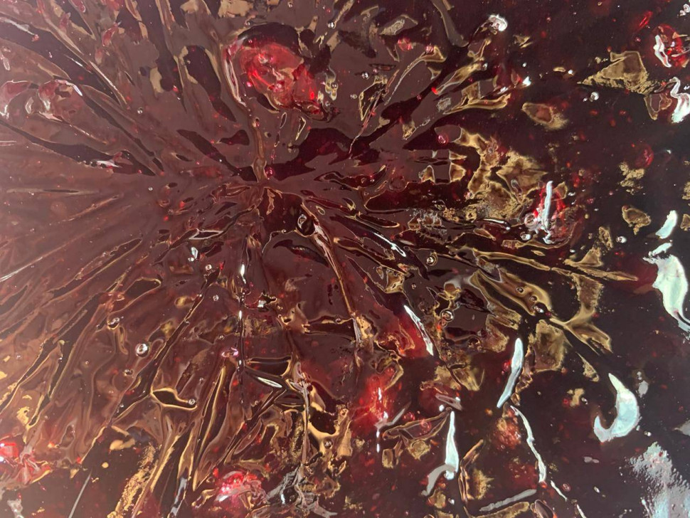 Конфитюр "Черника" 200гр с новым годом