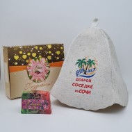 Набор для бани "Соседке" с 8 марта