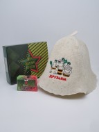 Набор для бани "Друзьям" с 23 февраля