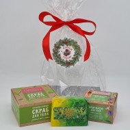 Набор 323 косметика Органика ботаника 350гр с новым годом Набор 323 косметика Органика ботаника 350гр с новым годом